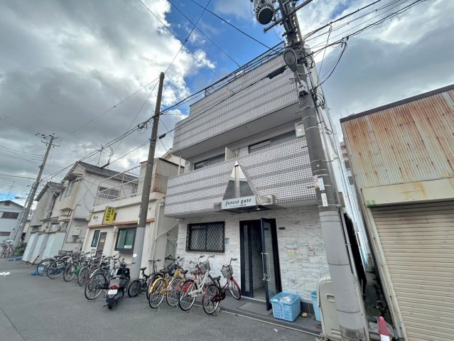 大阪市東住吉区鷹合４丁目の賃貸マンションの外観