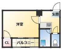 1階の間取り図