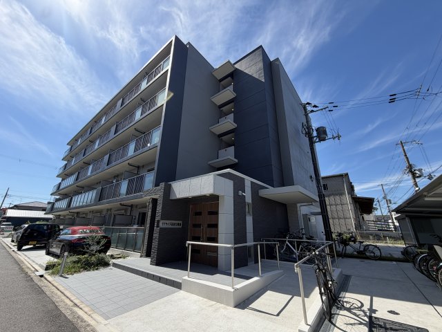 大阪市東住吉区住道矢田５丁目の賃貸マンションの外観