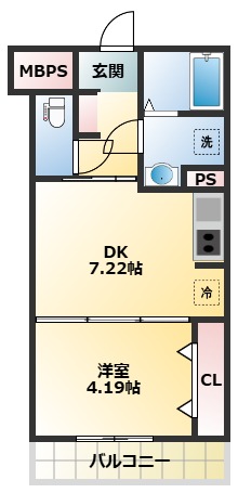 3階の間取り図