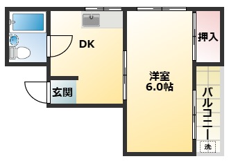 3階の間取り図