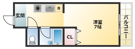 3階の間取り図
