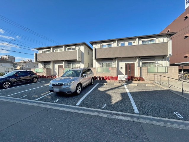 大阪市東住吉区住道矢田５丁目の賃貸アパートの外観