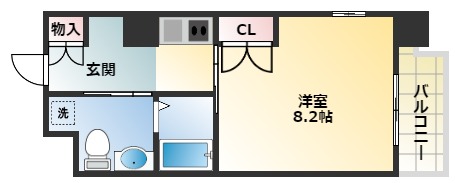 4階の間取り図