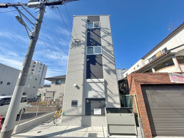 大阪市平野区平野市町１丁目の賃貸アパートの外観