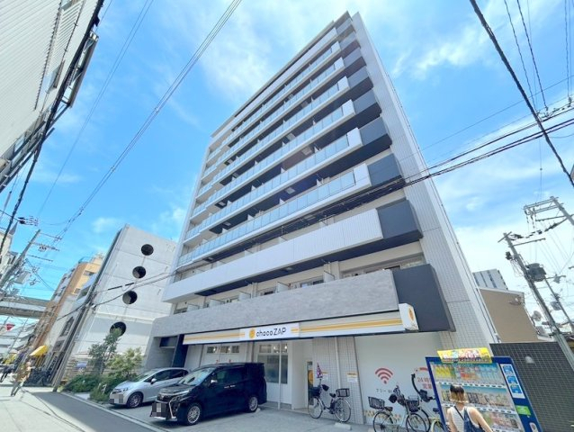 大阪市東住吉区駒川５丁目の賃貸マンションの外観