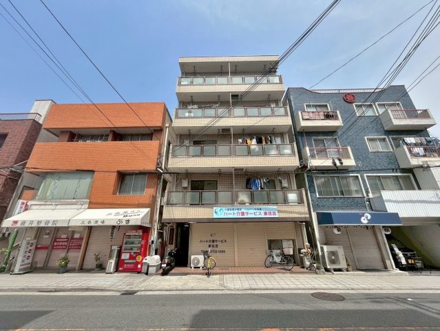 大阪市東住吉区中野４丁目の賃貸マンションの外観