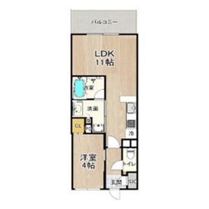 8階の間取り図