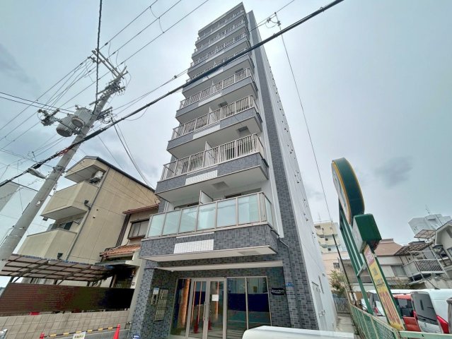 大阪市東住吉区桑津２丁目の賃貸マンションの外観