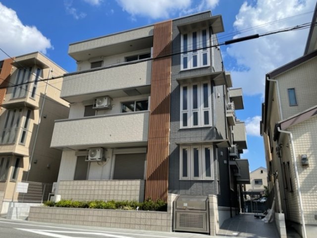 大阪市東住吉区桑津１丁目の賃貸アパートの外観
