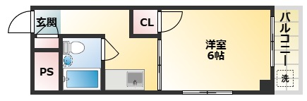 4階の間取り図