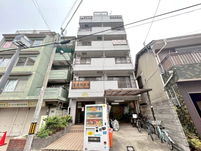大阪市東住吉区桑津１丁目の賃貸マンションの外観