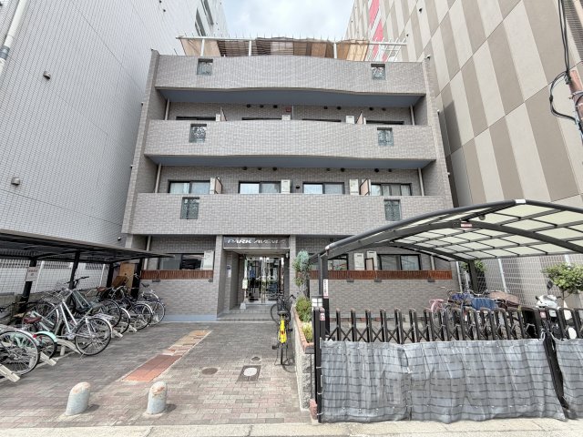 大阪市東住吉区鷹合３丁目の賃貸マンションの外観