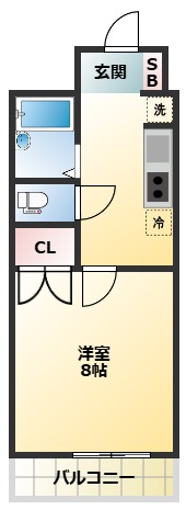 1階の間取り図