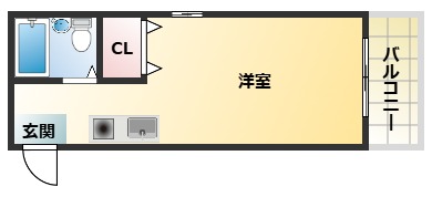 2階の間取り図