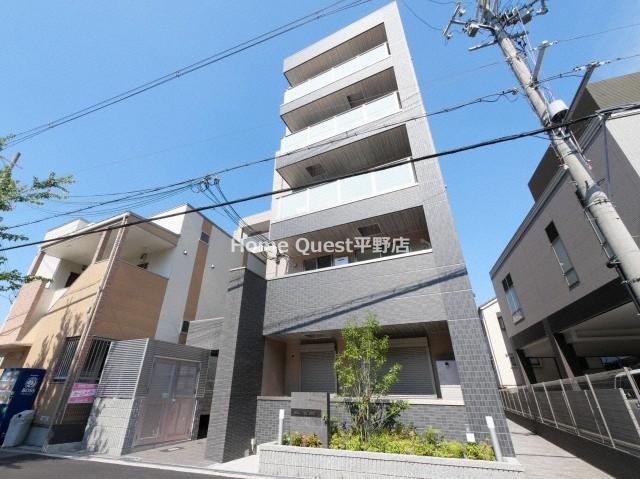 大阪市平野区長吉長原東３丁目の賃貸マンションの外観