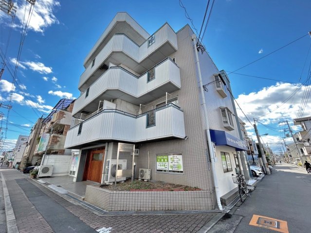 大阪市東住吉区鷹合２丁目の賃貸マンションの外観