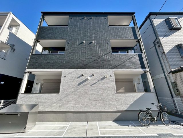大阪市平野区喜連３丁目の賃貸アパートの外観