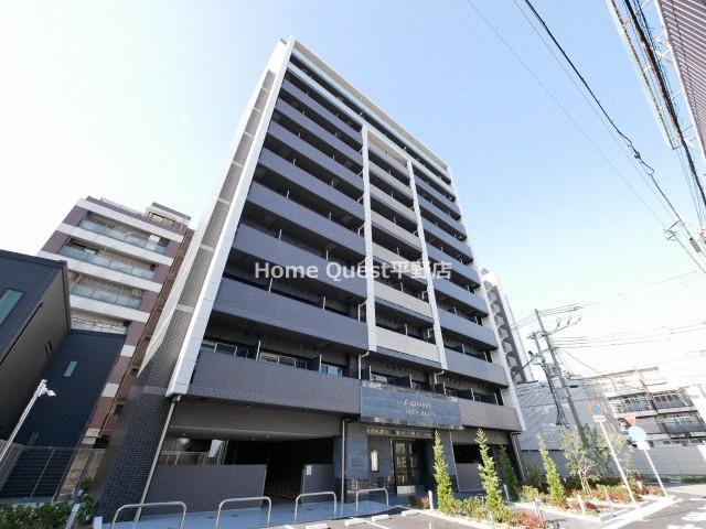 大阪市東住吉区桑津２丁目の賃貸マンションの外観