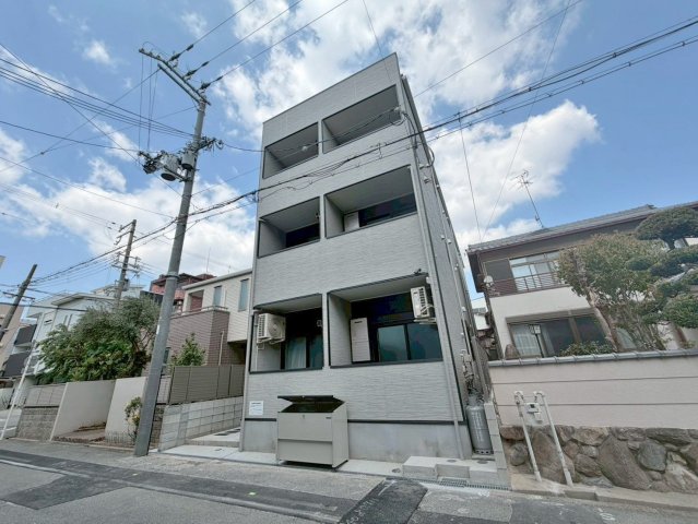 大阪市東住吉区杭全７丁目の賃貸アパートの外観
