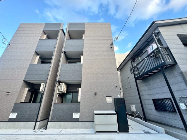 大阪市平野区加美北１丁目の賃貸アパートの外観