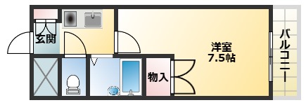 3階の間取り図