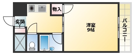 6階の間取り図