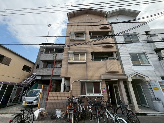 大阪市東住吉区公園南矢田２丁目の賃貸マンションの外観