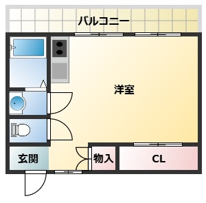 3階の間取り図