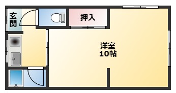 2階の間取り図