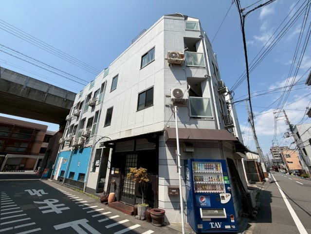 大阪市東住吉区照ケ丘矢田１丁目の賃貸マンションの外観