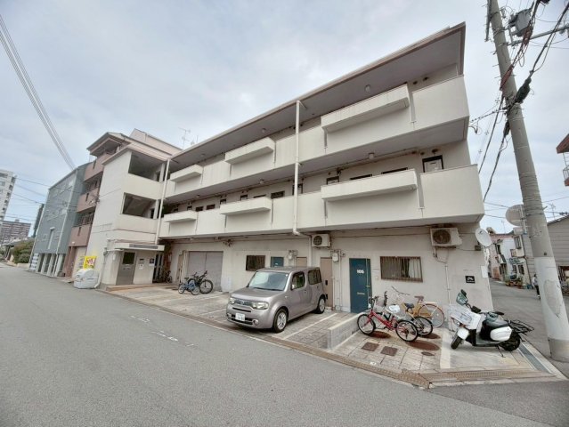 大阪市東住吉区矢田１丁目の賃貸マンションの外観