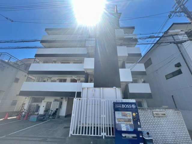 大阪市東住吉区湯里６丁目の賃貸マンションの外観