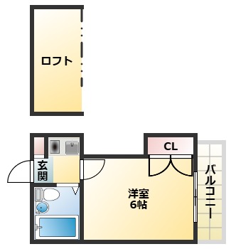 1階の間取り図