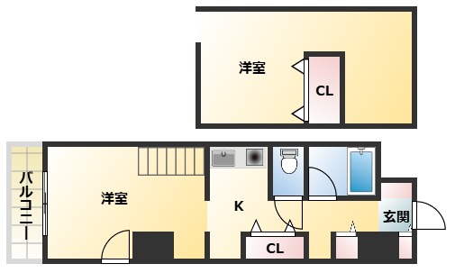 3階の間取り図