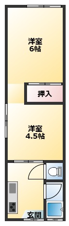 1階の間取り図