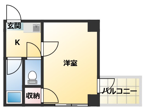3階の間取り図