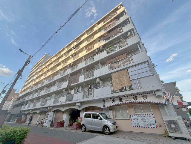 大阪市平野区喜連２丁目の賃貸マンションの外観