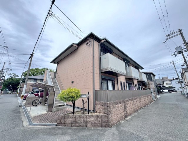 大阪市東住吉区鷹合４丁目の賃貸マンションの外観