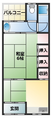 1階の間取り図