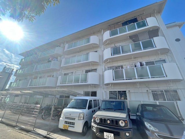 大阪市東住吉区公園南矢田１丁目の賃貸マンションの外観