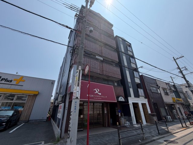 大阪市東住吉区桑津５丁目の賃貸マンションの外観