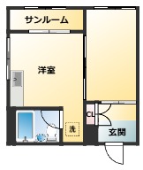 4階の間取り図