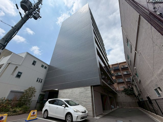 大阪市東住吉区田辺３丁目の賃貸マンションの外観