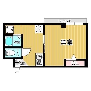 4階の間取り図