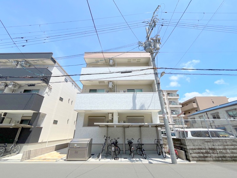 フジパレス今川駅東Ⅲ番館の外観