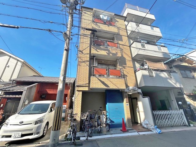 大阪市東住吉区照ケ丘矢田２丁目の賃貸マンションの外観