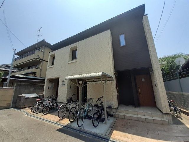 大阪市東住吉区今林２丁目の賃貸アパートの外観