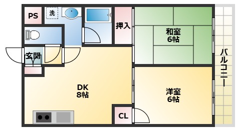 9階の間取り図