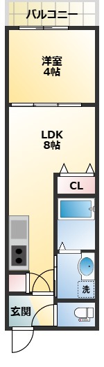 3階の間取り図